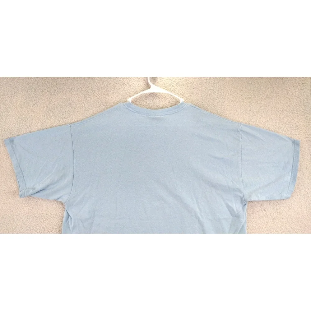 Steve & Barrys Star Trek Spock Live Long and‎ Prosper T Shirt Mens XL Light Blue